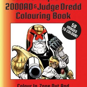 The Carlos Ezquerra Judge Dredd & 2000AD Adult Coloring Book