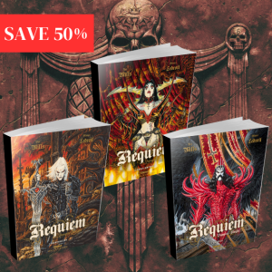 Vols 1-3 of Requiem Vampire Knight
