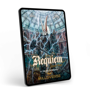 Requiem 12: The Fall of Dracula displayed on a tablet