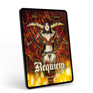 Requiem 2: Danse Macabre displayed on a tablet