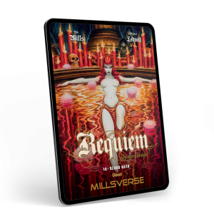 Requiem 10: Blood Bath displayed on a tablet