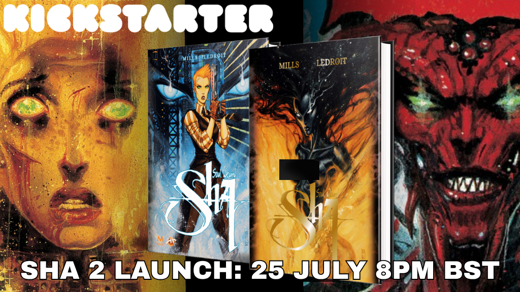 KICKSTARTER CAMPAIGN for Sha book 2 Soul Wound